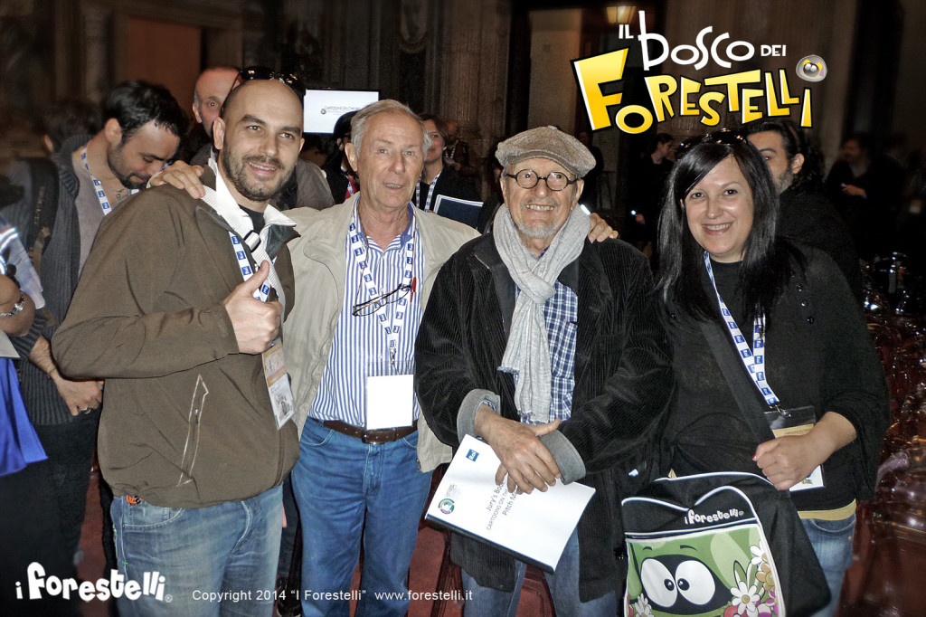 Cartoons on the bay 2014 i forestelli Bruno Bozzetto, Guillermo Mordillo Francesco Baldi, Bruno Bozzetto, Guillermo Mordillo e Monia Pala